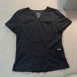 Black Scrub Top